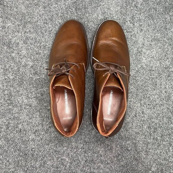 Johnston & Murphy Copeland Chukka Boots Men\'s Size 9.5‎ Brown Oiled Leather Lace main image 7